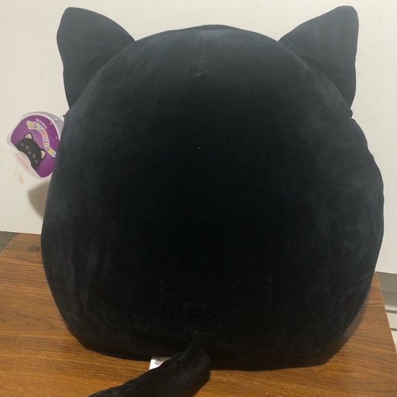 Squishmallow Autumn the Black and Gold Cat 16” - Picture 2 of 3